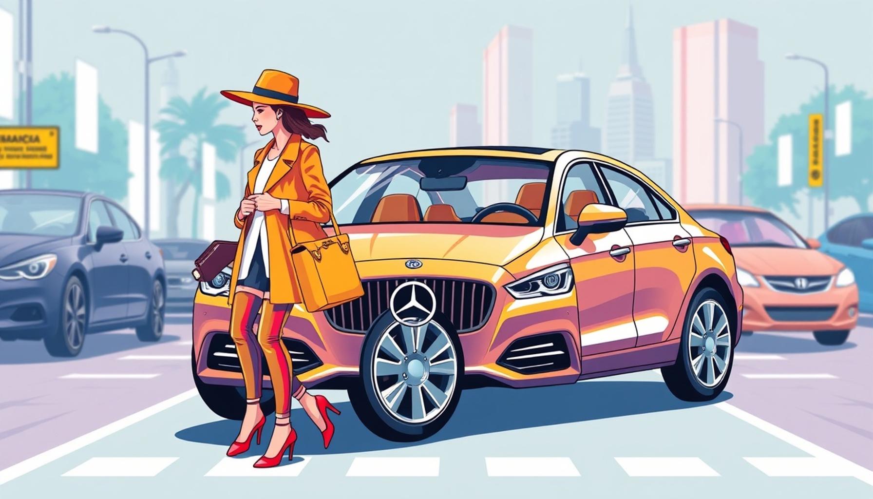 L&rsquo;Intersection entre Mode et Mobilité : L&rsquo;Influence des Voitures de Luxe sur les Tendances Vestimentaires