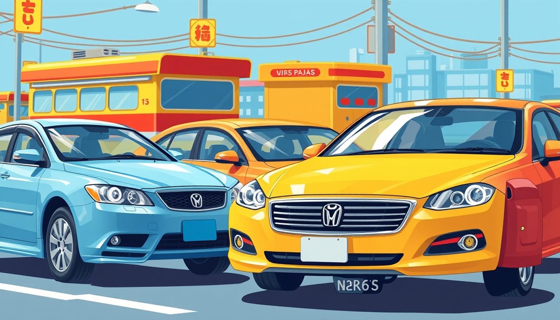 日本における中古車市場の変革：融資、再販価値、消費動向