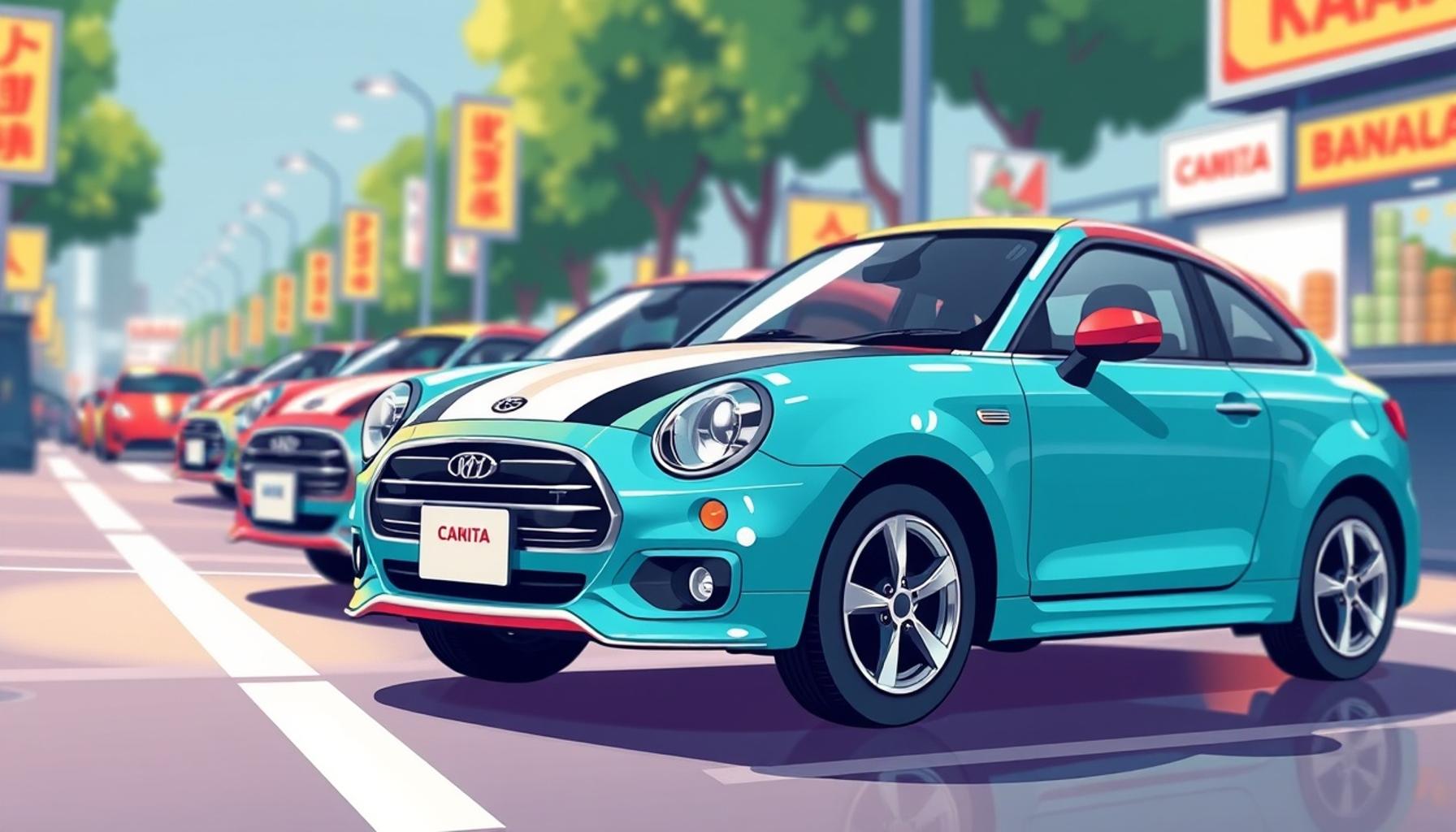 日本のポップカルチャーが車と衣服の売上に与える影響：「かわいい」現象の分析