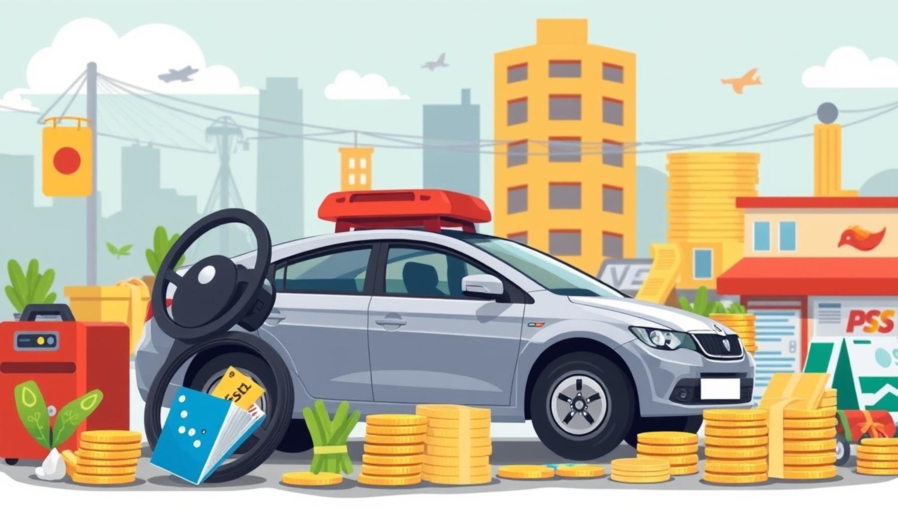 Os desafios do endividamento: como o uso excessivo do cartão de crédito afeta a compra de veículos no Brasil