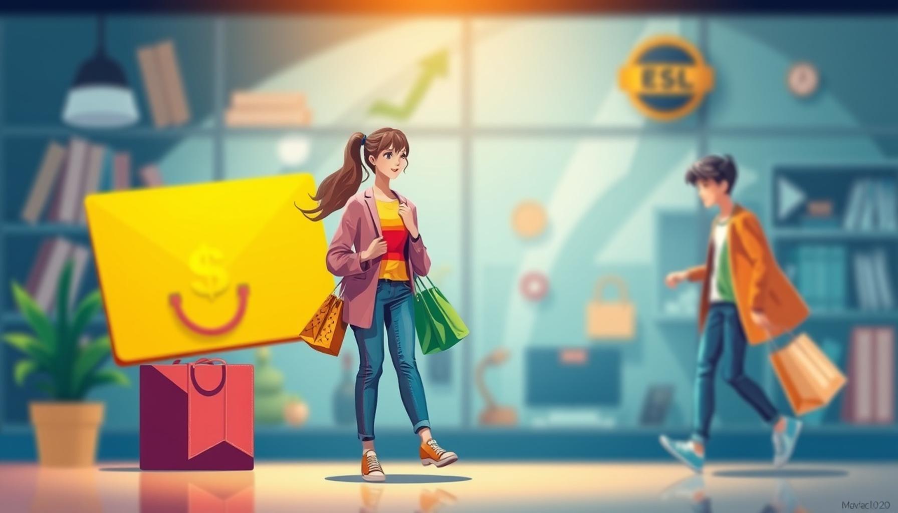 Como o cartão de crédito pode influenciar a decisão de compra de roupas entre os jovens brasileiros