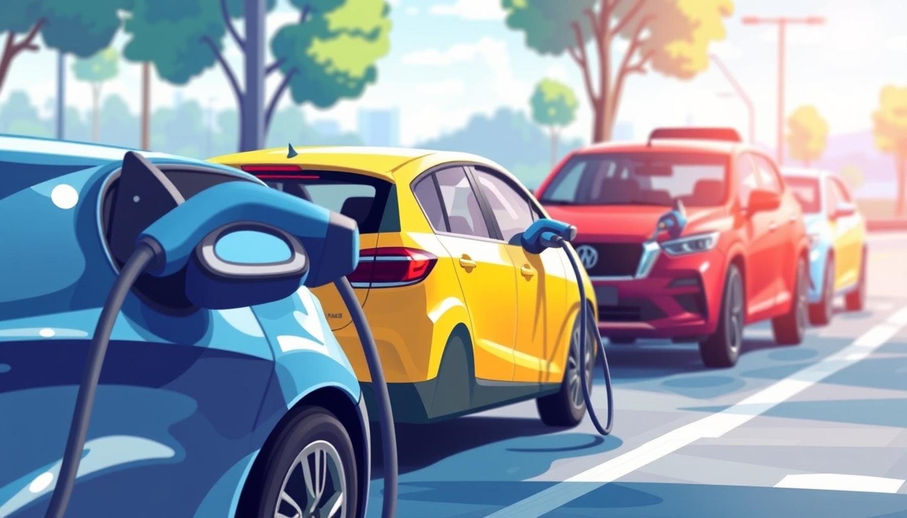 Como a inovação em carros elétricos influencia o setor financeiro e de seguros no país