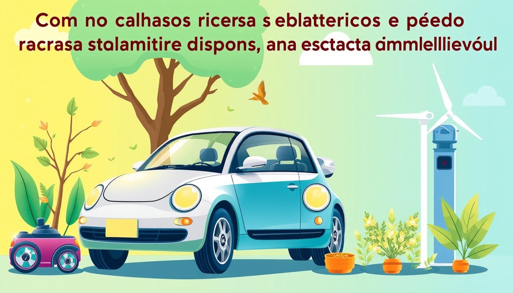 Como Carros Elétricos e Moda Sustentável Podem Contribuir para um Estilo de Vida Eco-Amigável